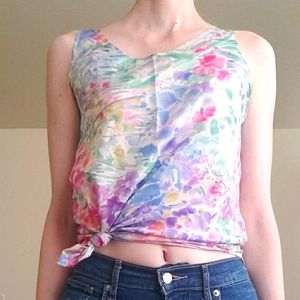VTG 80s/90s Floral Shell